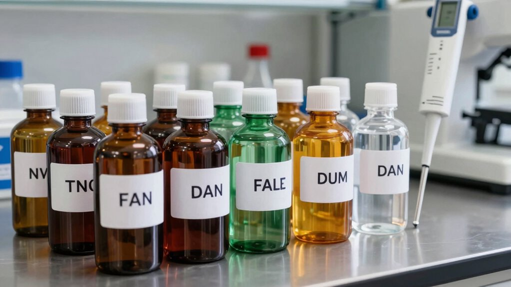 accurate fluid labeling system