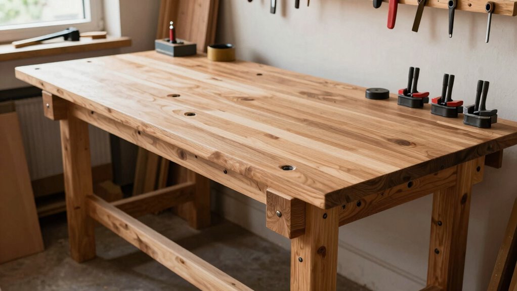 adjust workbench for comfort
