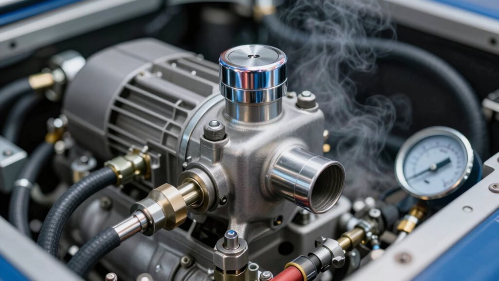 air locks cause overheating damage