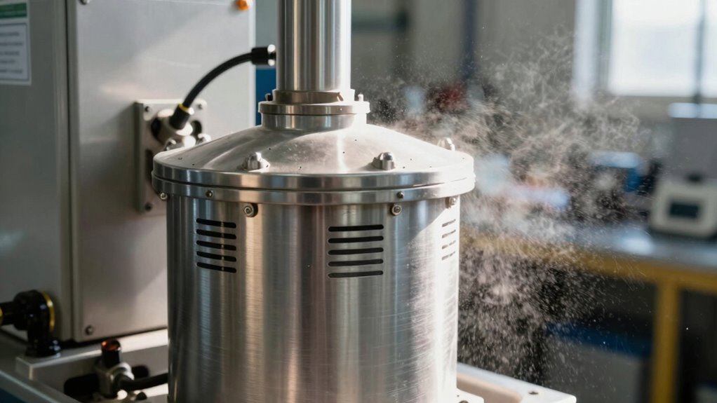 airborne dust contaminates lubricants