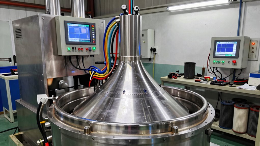 assessing oil centrifuge viability