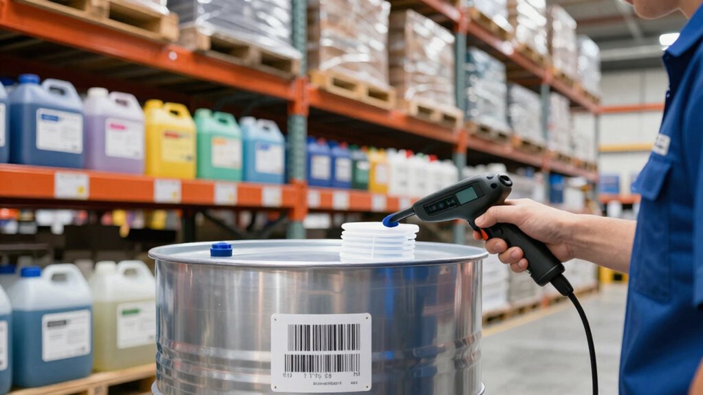 barcode inventory improves lab safety