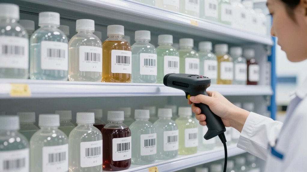 barcode streamlines fluid management