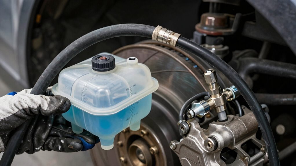 brake fluid air removal