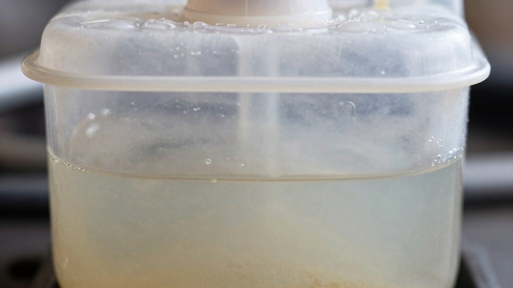 brake fluid contamination signs