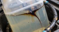 brake fluid rubber damage