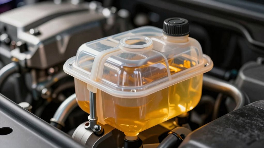 brake fluid vaporizes under heat