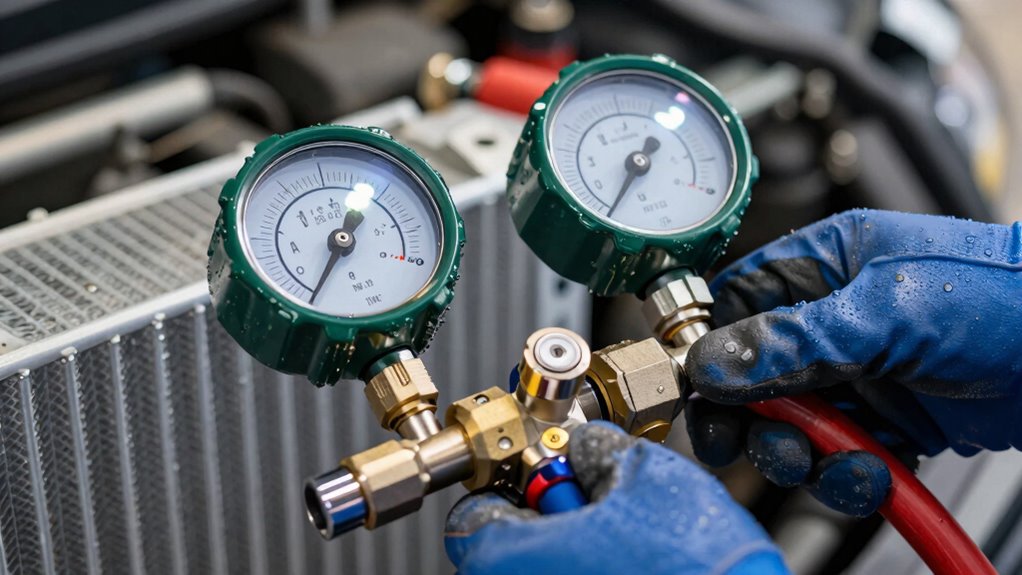 call mechanic for leaks