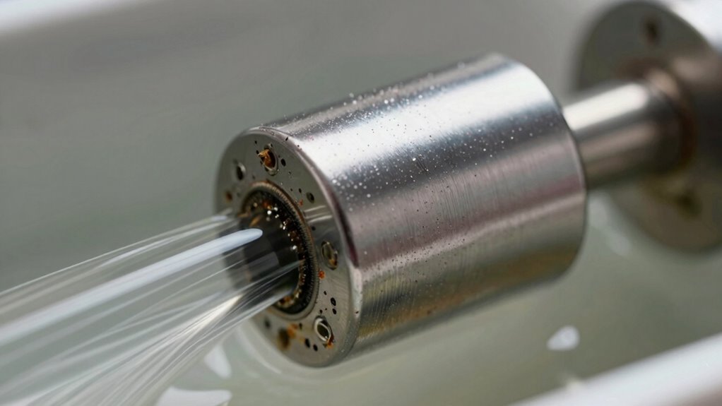captures ferrous debris effectively