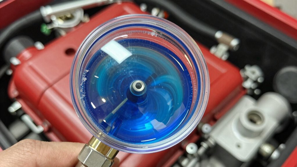 check and adjust coolant concentration