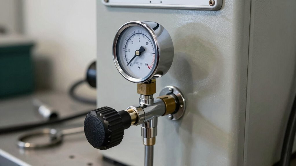 check and adjust pressure