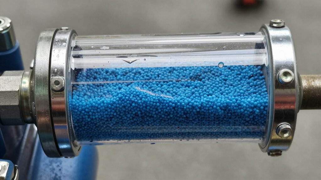 check desiccant and compatibility