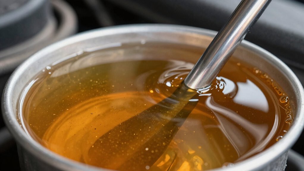 check fluid color level