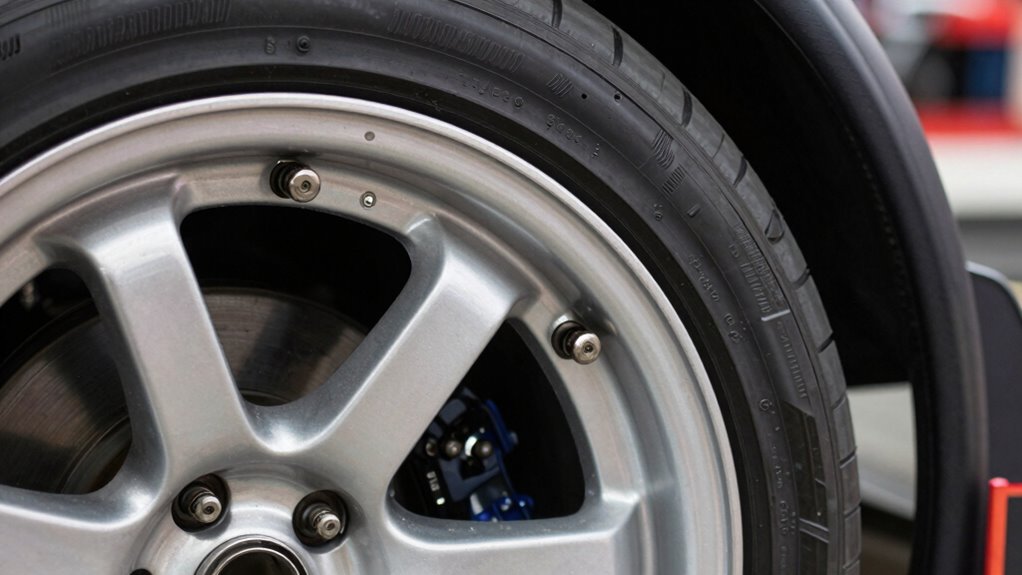 check for vibrations and tire wear