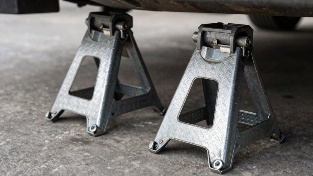 check jack stand stability