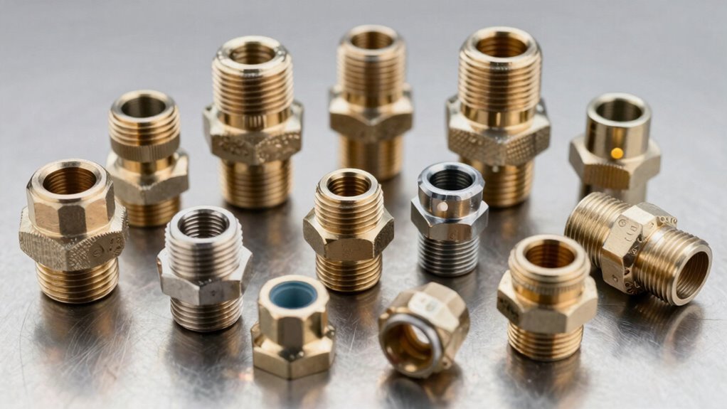 check pump fitting sizes