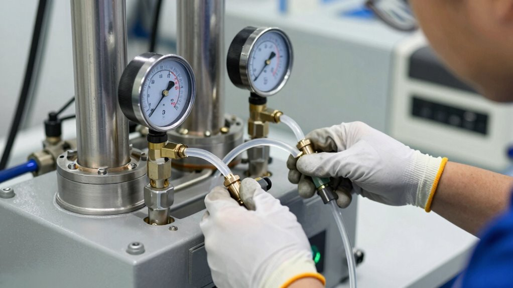 check seals and gauges