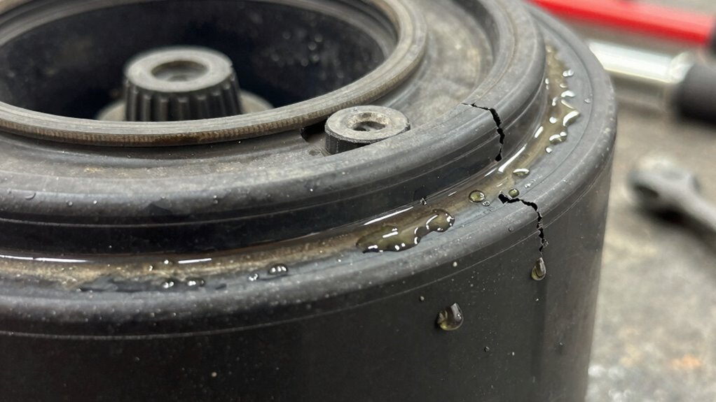 check seals for leaks