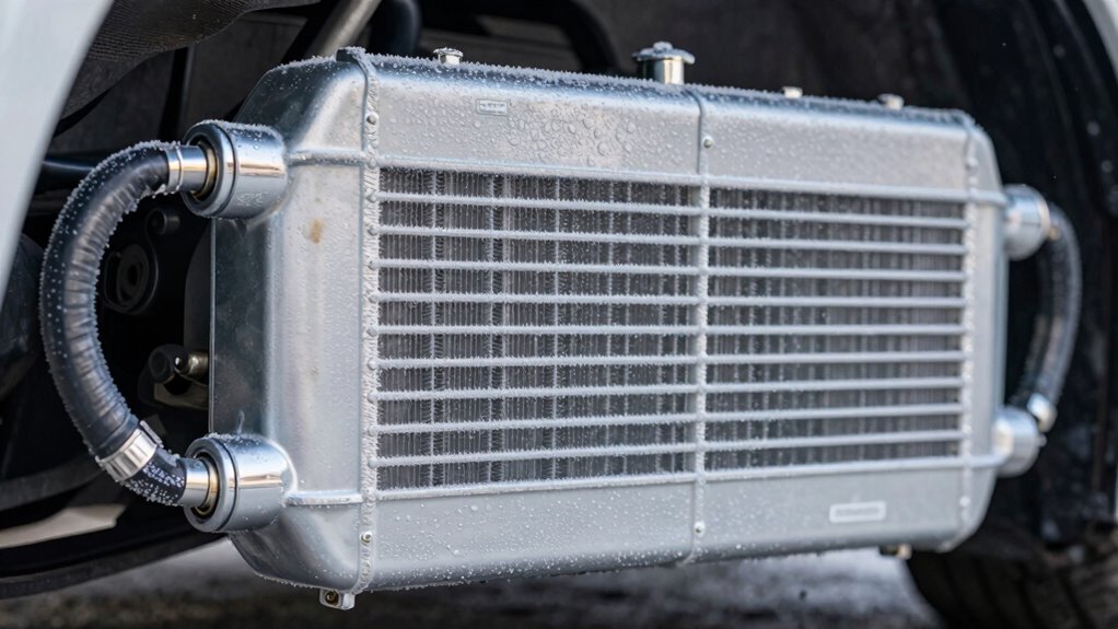 check transmission cooler temperature