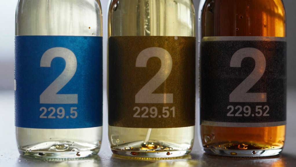 check viscosity and formulation