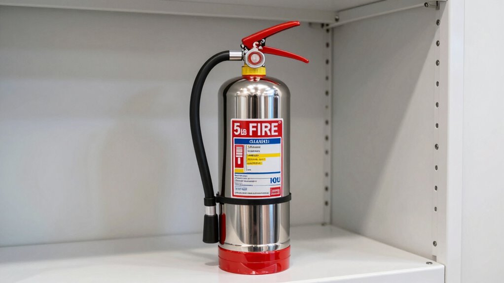 choosing suitable maintained extinguisher