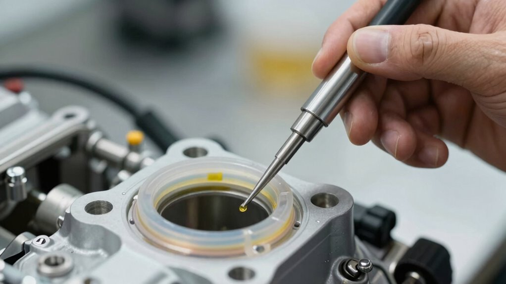 clean inspect insert carefully