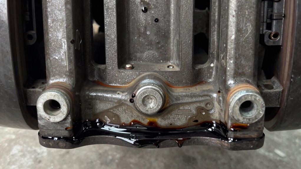 clutch fluid leaks warning
