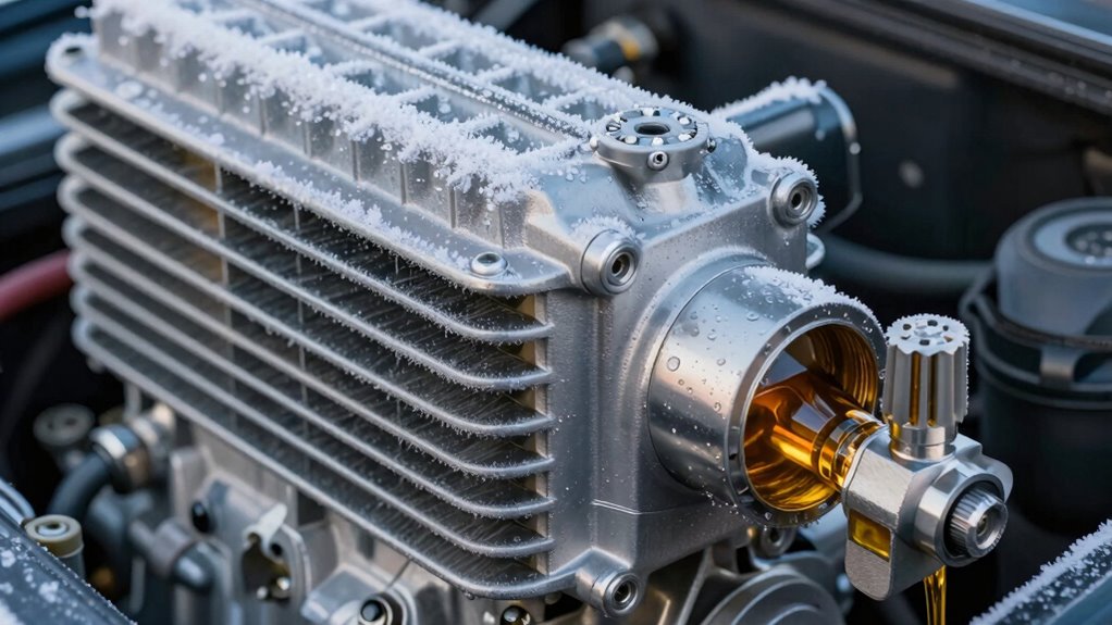 cold weather oil circulation