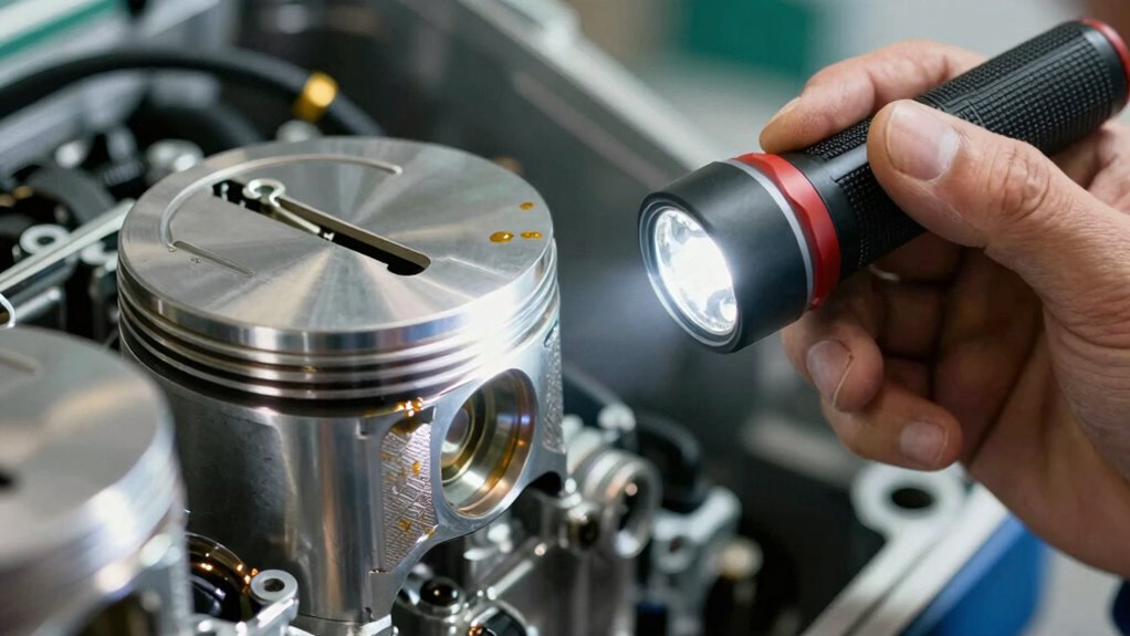 compression test and valve inspection