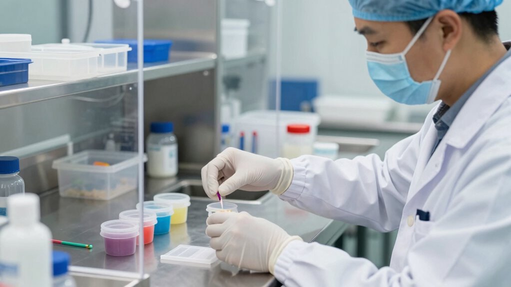 contaminant control through workflow