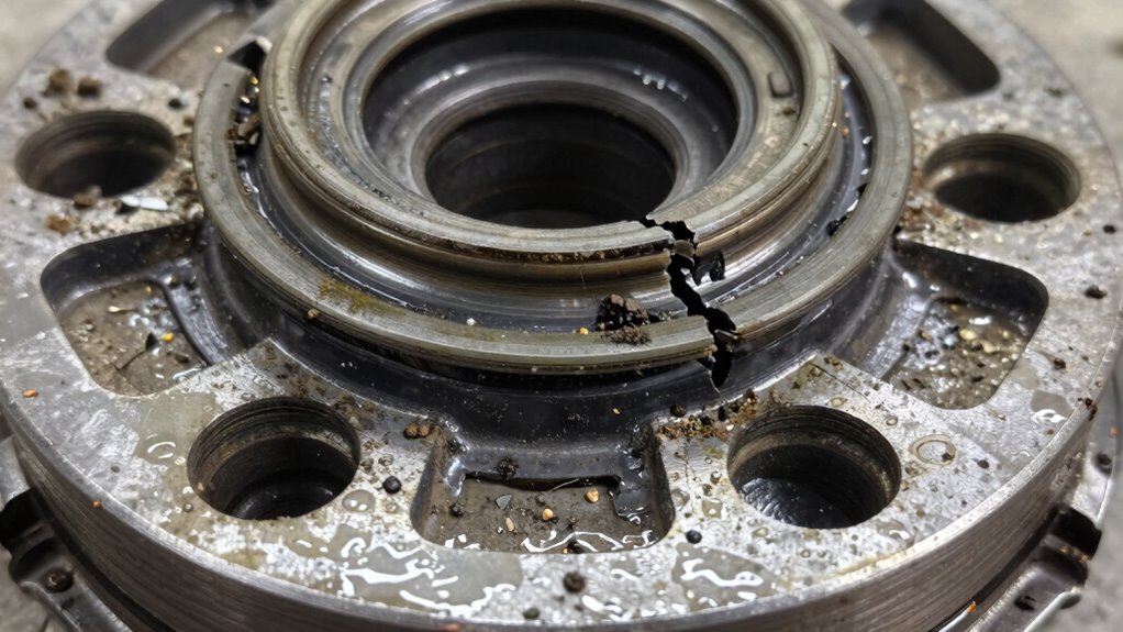 contaminants damage clutch seals