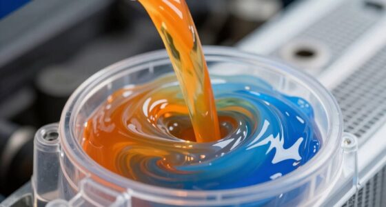 coolant color indicates compatibility