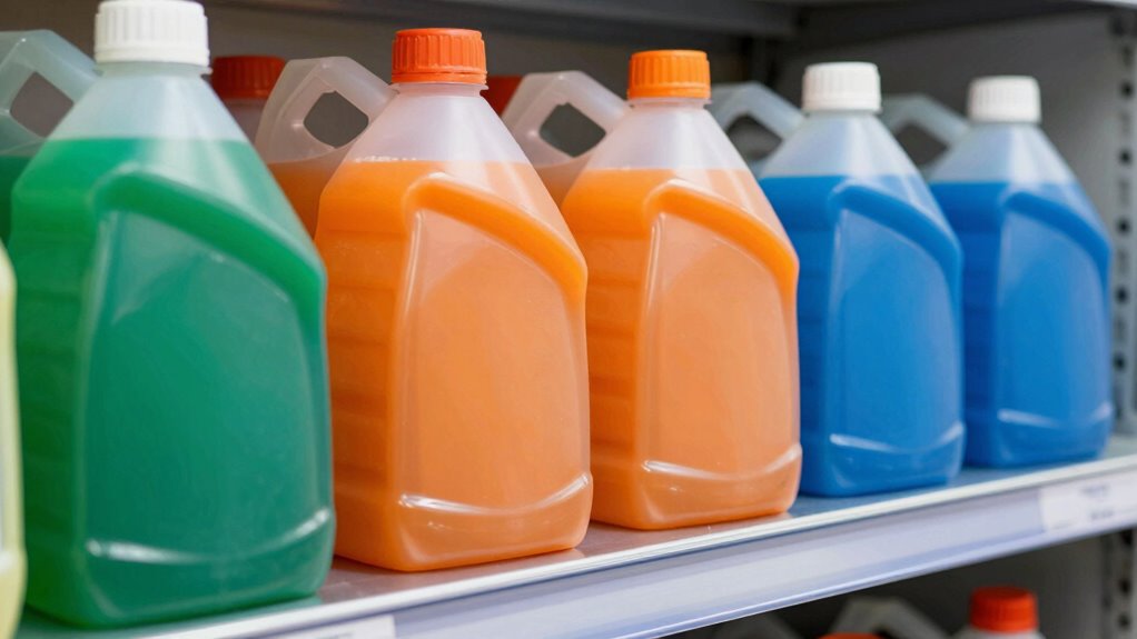 coolant color is misleading
