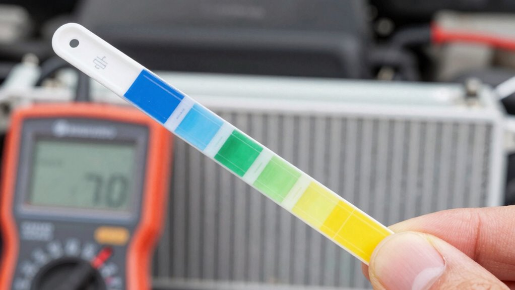 coolant testing accuracy limitations
