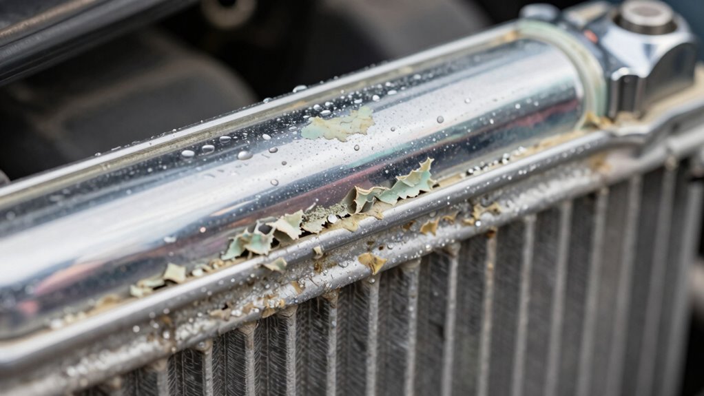 corrosion clogging cooling system