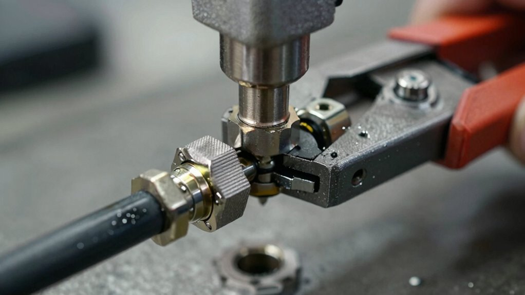 crimping errors cause leaks