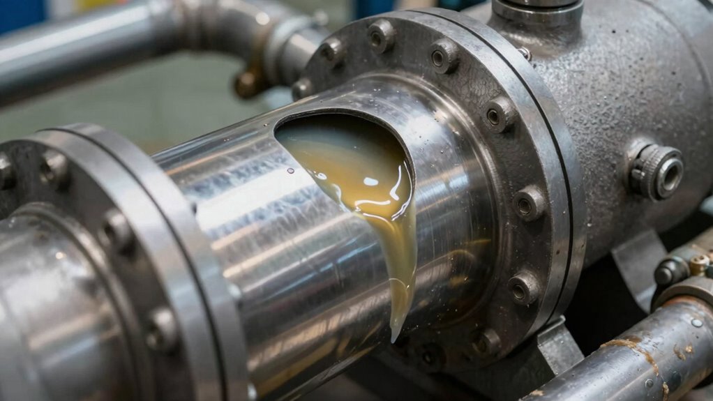 detect air entrapment signs