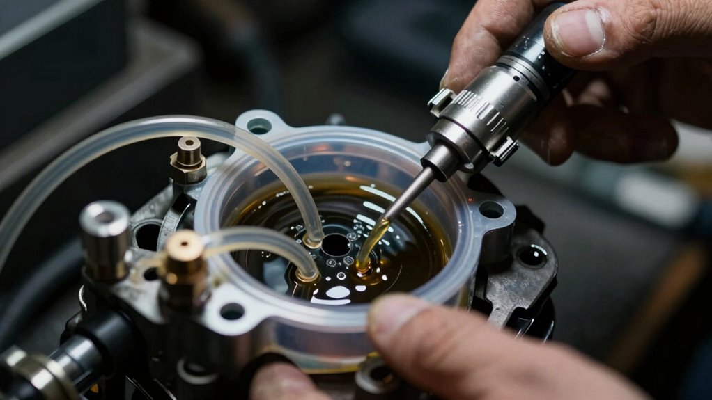 detect and fix hydraulic leaks