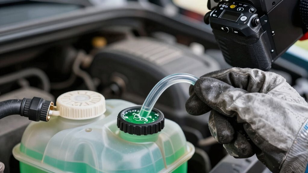 detecting and removing air pockets