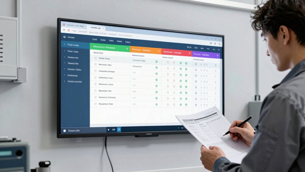 digital maintenance record system