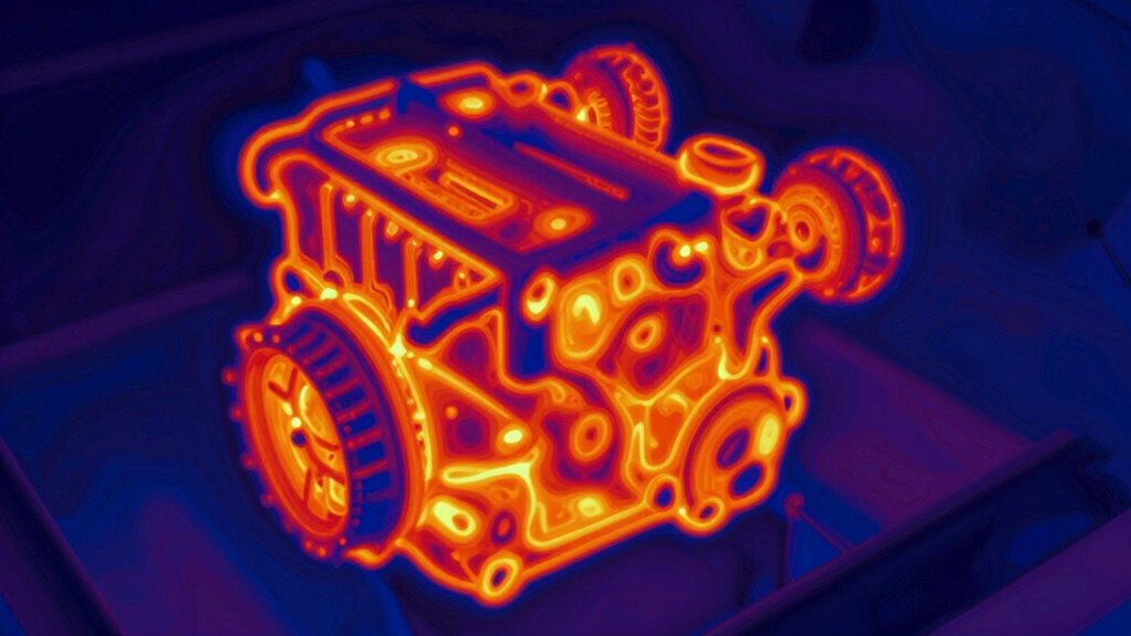 early engine overheating detection