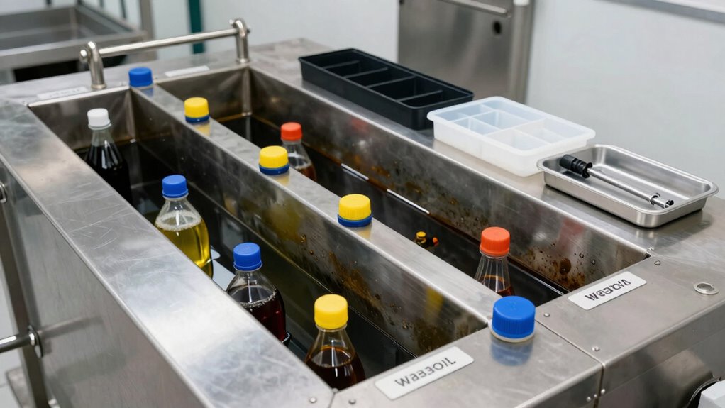 effective waste oil drain management