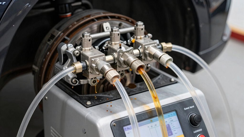 efficient brake fluid replacement