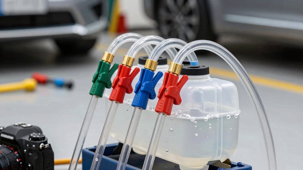 efficient thorough coolant bleeding