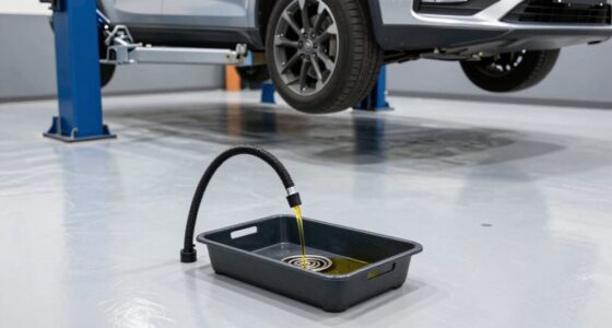 efficient under car oil change