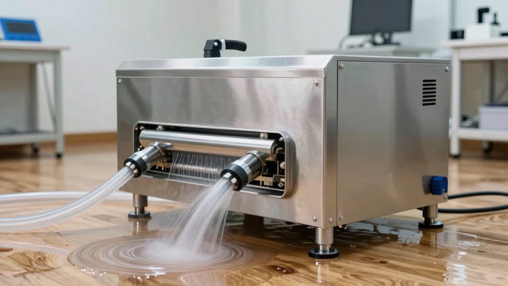 efficient vacuum water removal