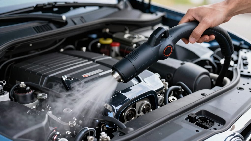 engine bay cleaning considerations