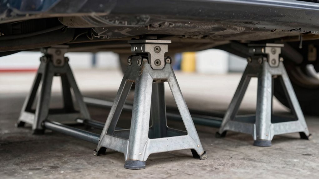ensure jack stand safety