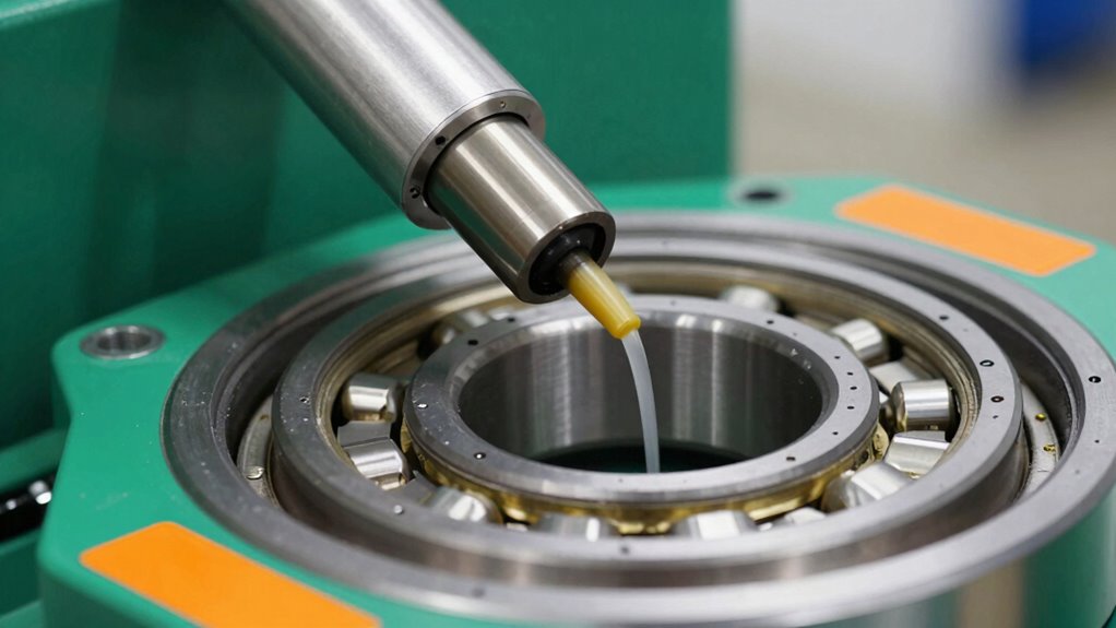 ensure lubrication reaches bearings