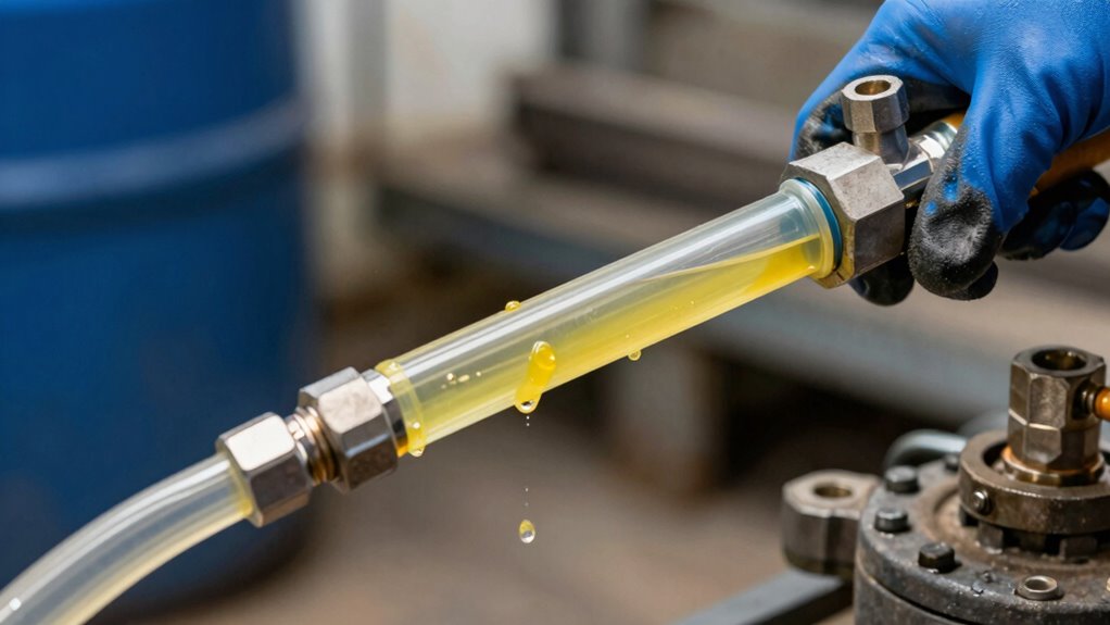 ensure proper pump priming